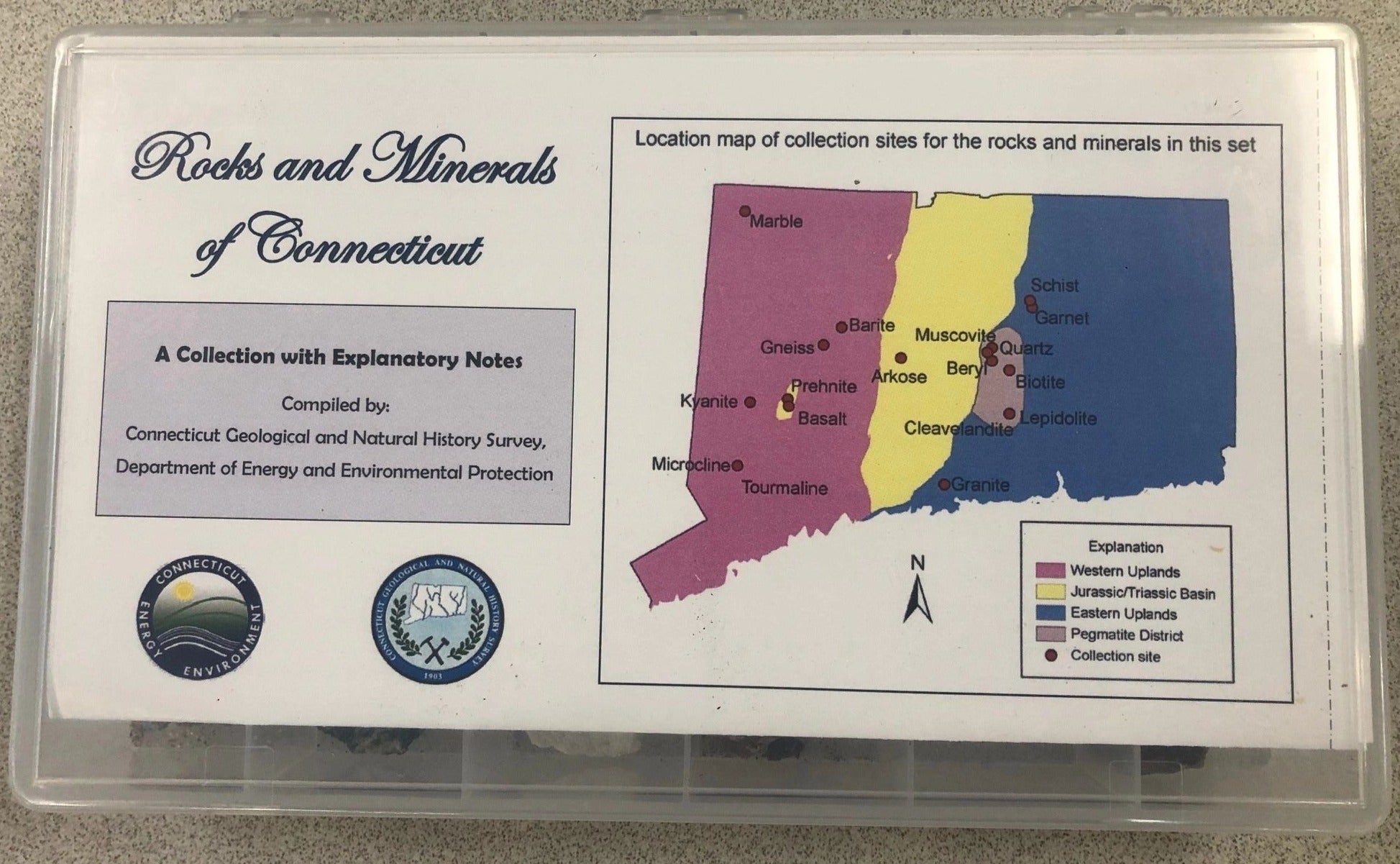 Rocks and Minerals of Connecticut – DEEP Store