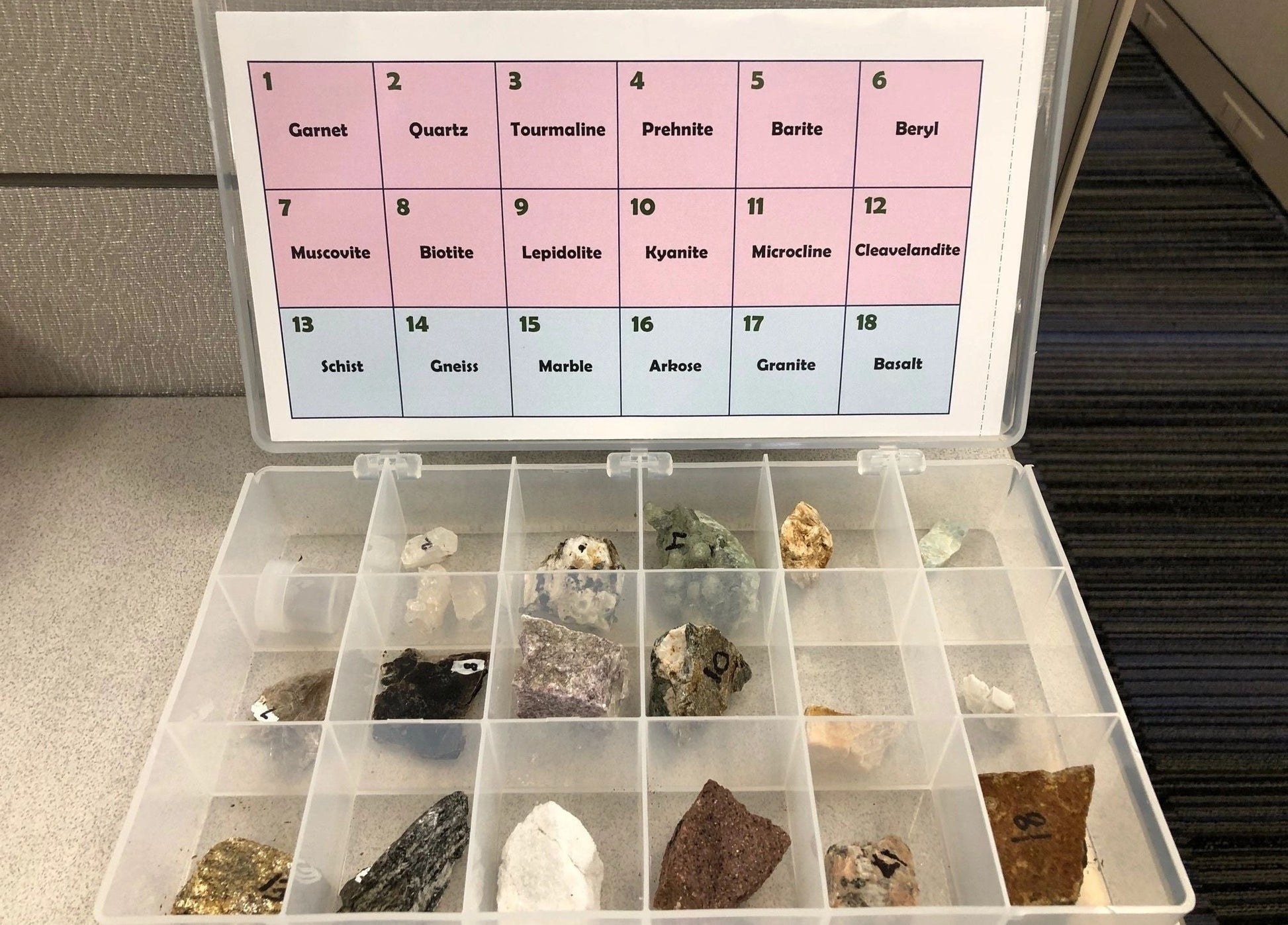 Rocks and Minerals of Connecticut
